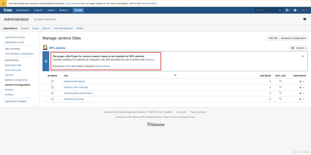 Jenkins 集成和使用JIRA Bug跟踪管理工具_触发器_09
